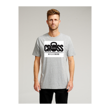 Biologisch Basic T -shirt - grijs