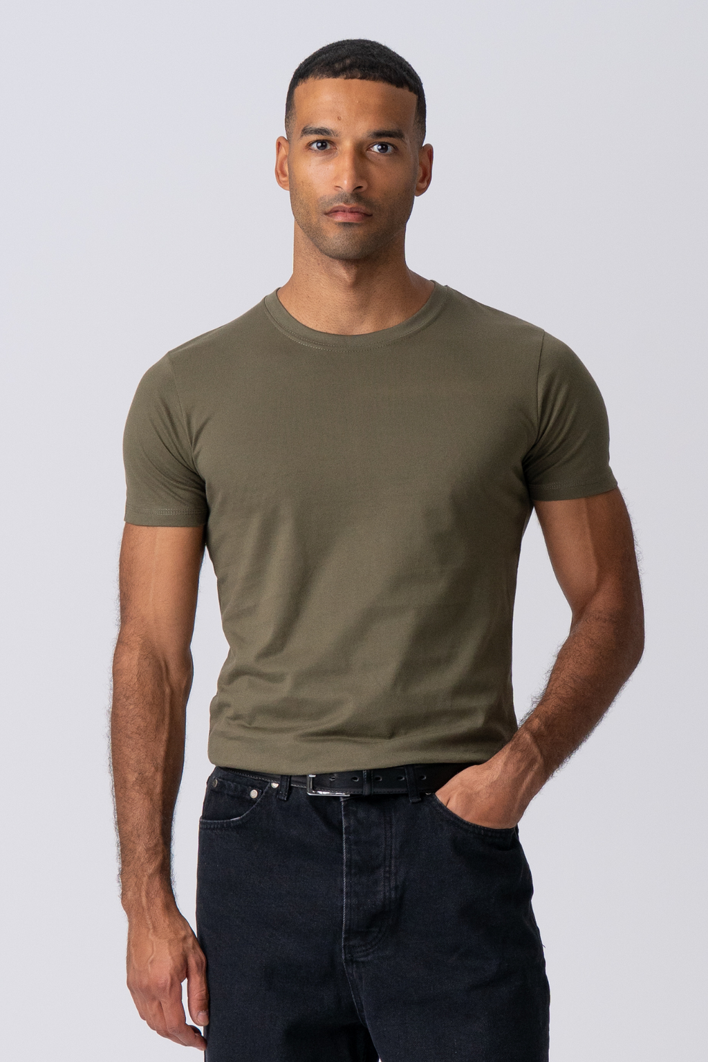 Muscle T -shirt - Army Green
