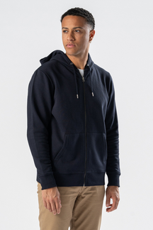 Zip Hoodie - marineblauw