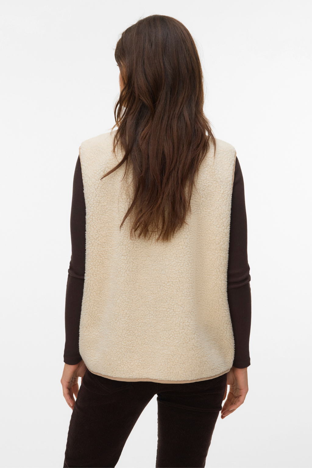 Cleo korte vest - havermout