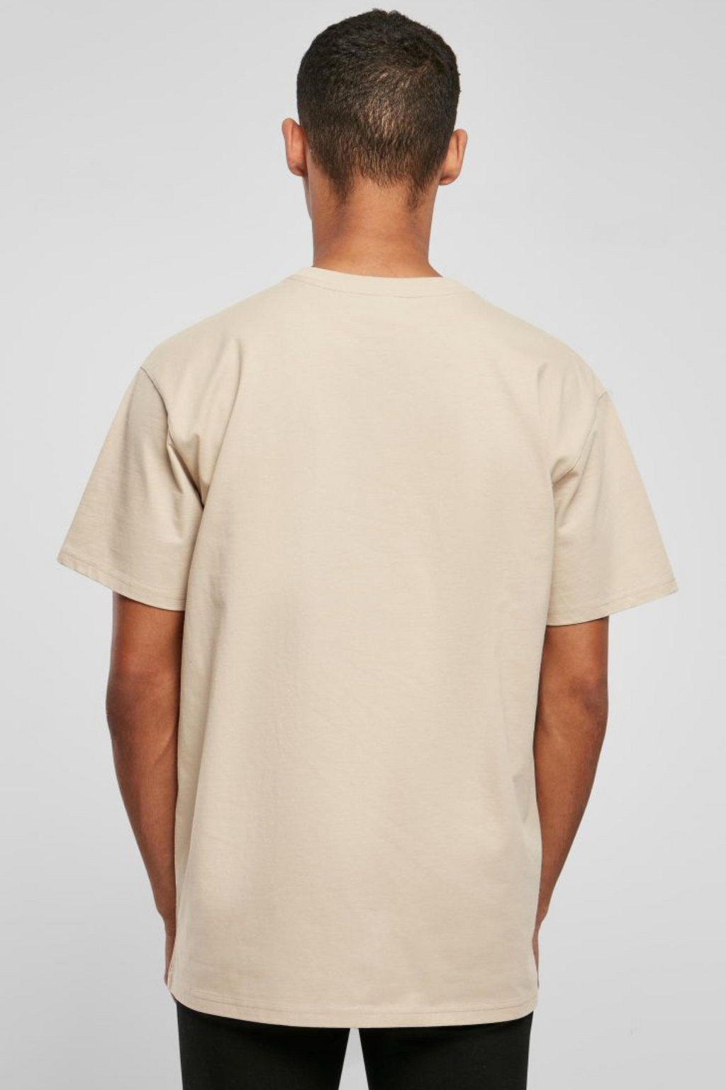 Zwaar Oversized T -shirt - nat zand