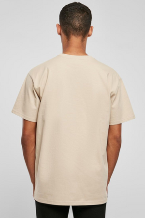 Zwaar Oversized T -shirt - nat zand