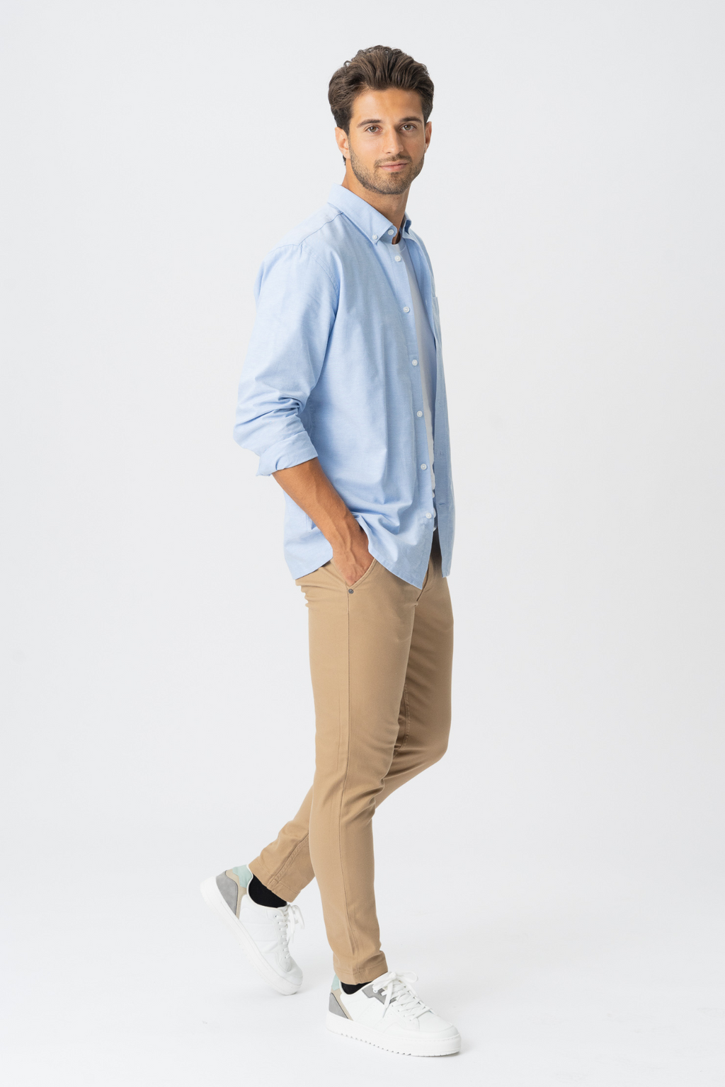 The Original Performance Oxford Shirt™️ - Cashmere Blue (FS)