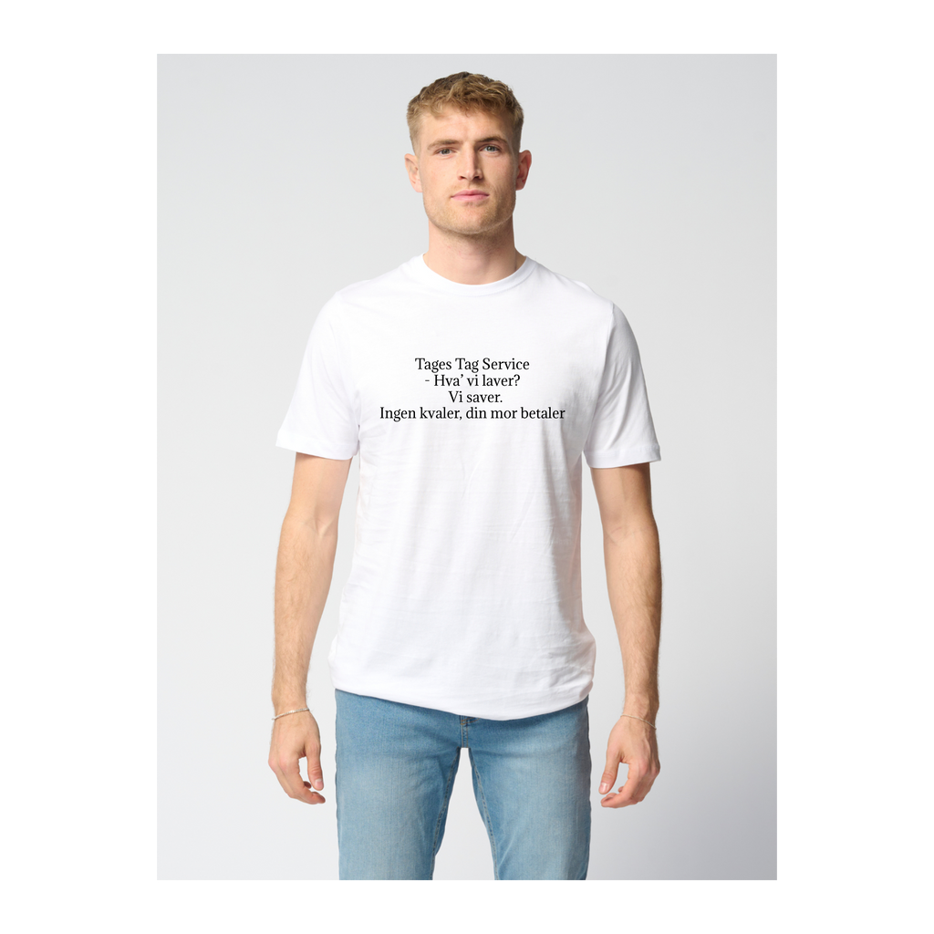 Biologisch Basic T -shirt - Wit