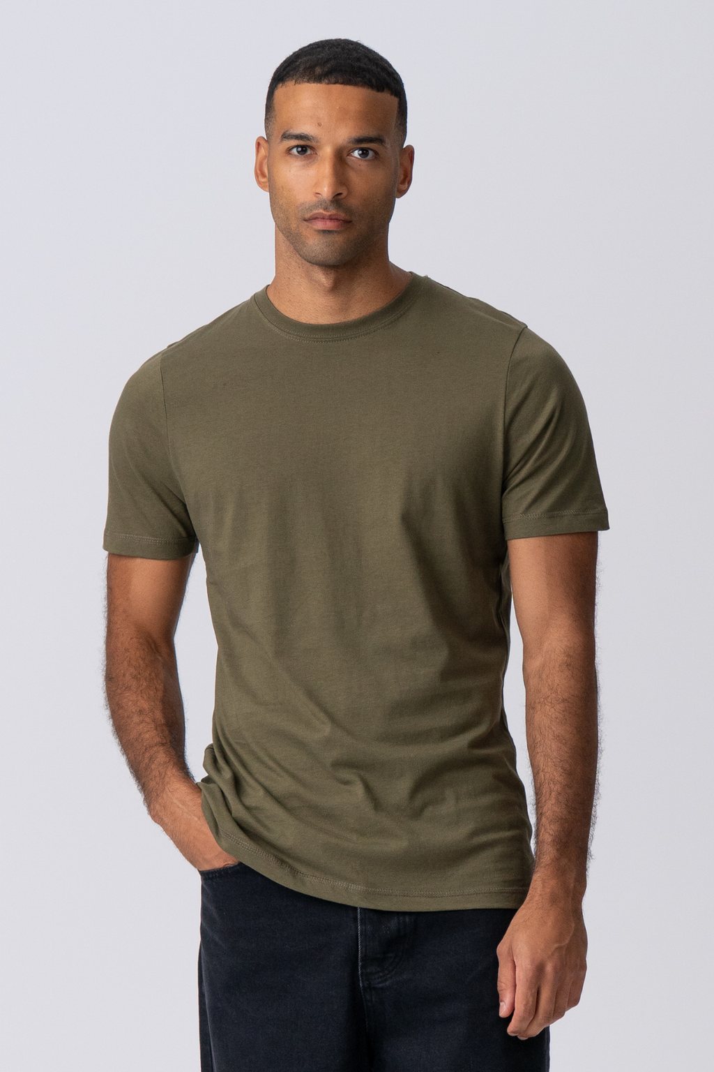 Basic T-shirt - Leger