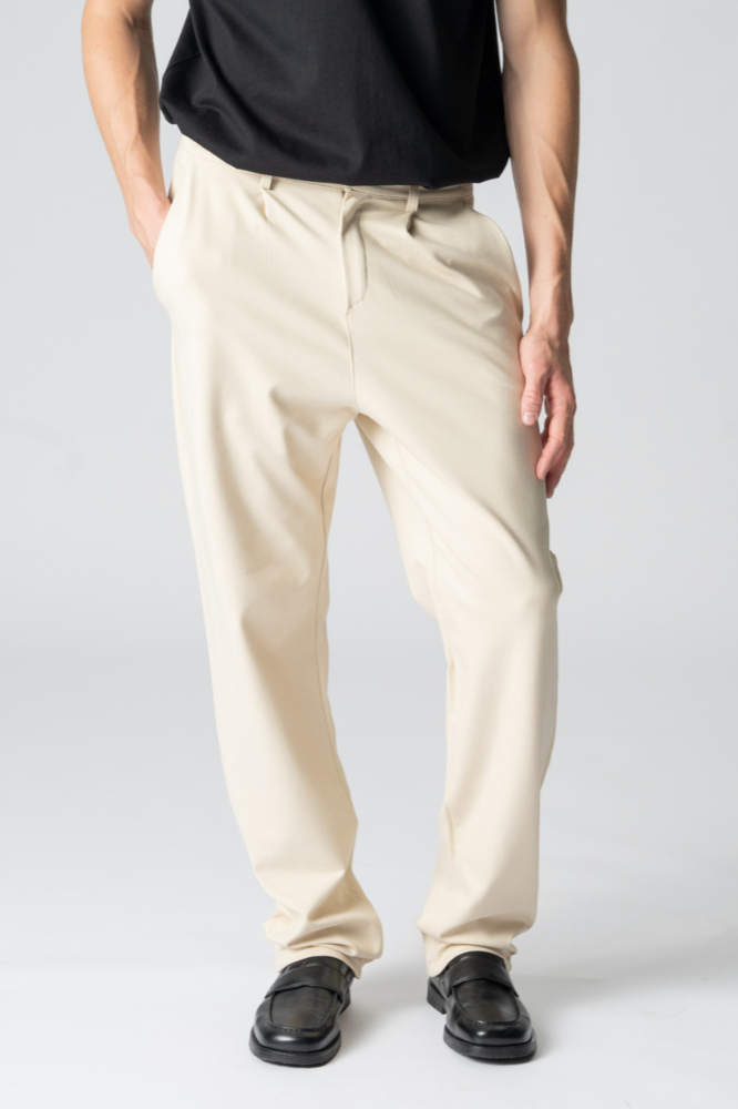 Performance Pants Wide - Beige