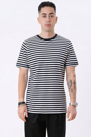 Nørregade Stripe - zwart -wit
