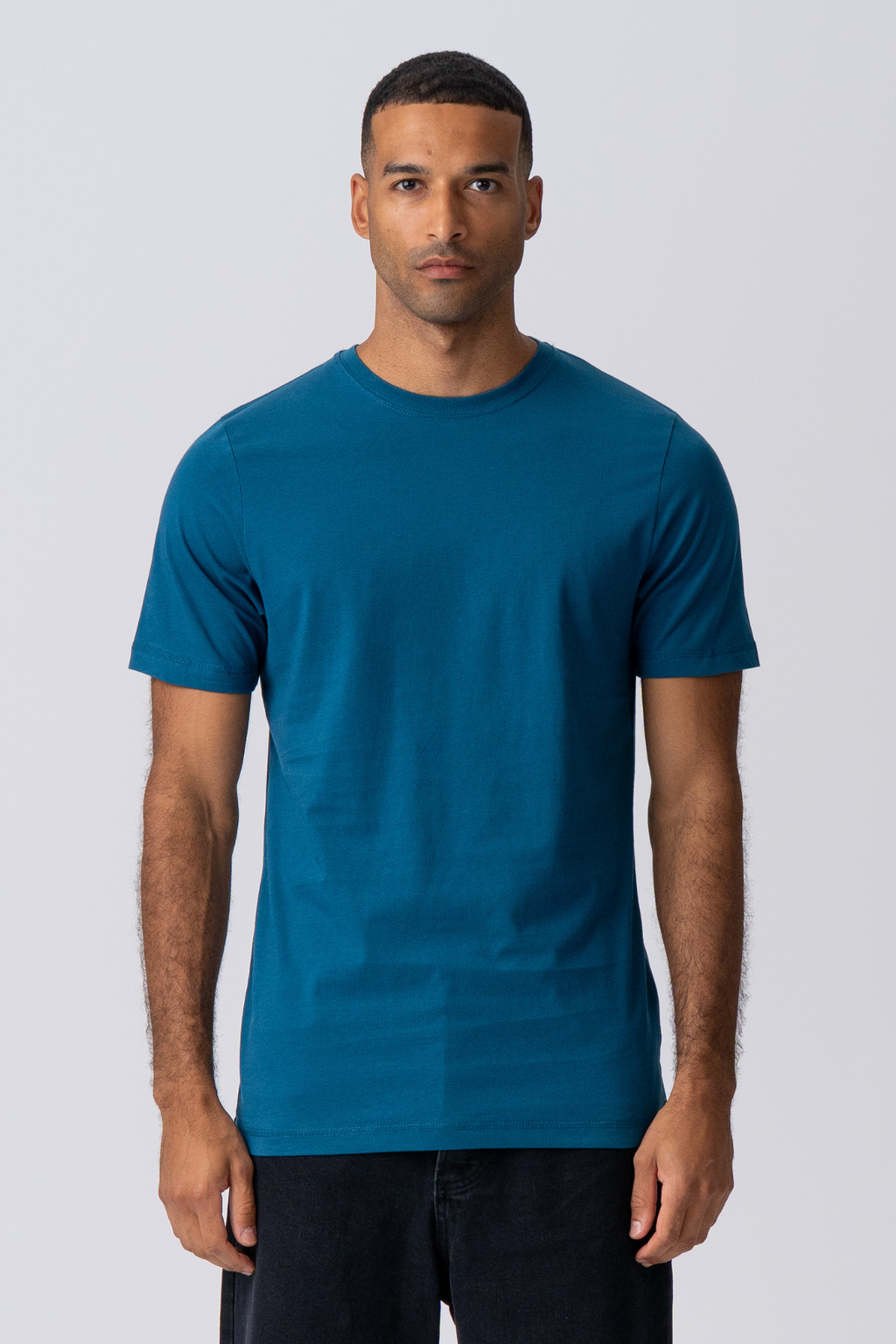 Basic T-shirt - Petrol Blue