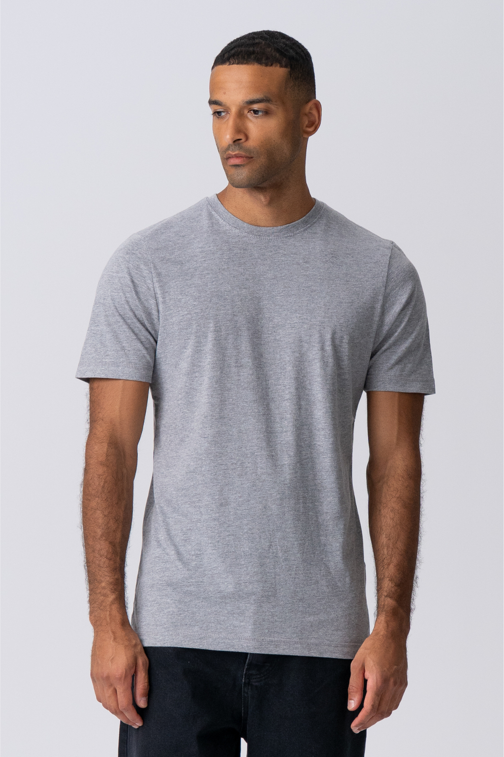 Basic T-shirt - Grijs