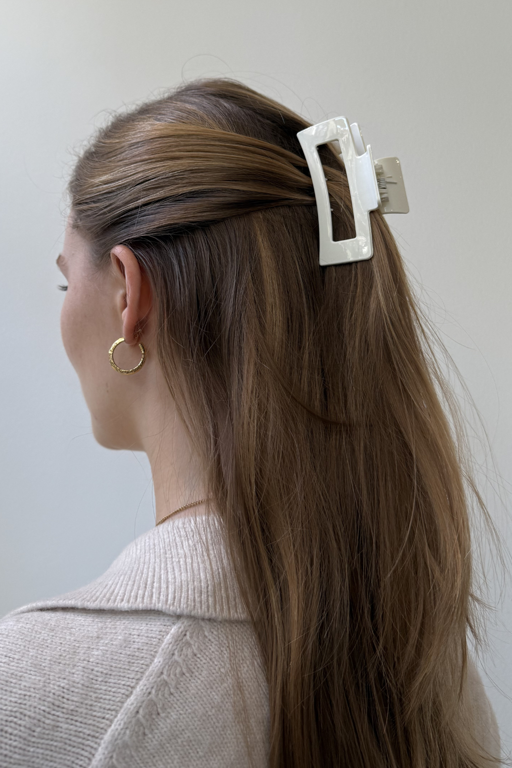 Luna Hair Clip - Wit