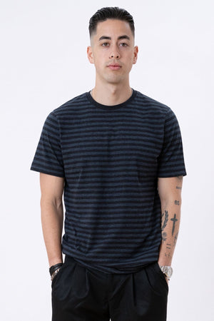 Nør Regade Stripe - Mottled Blue -Black