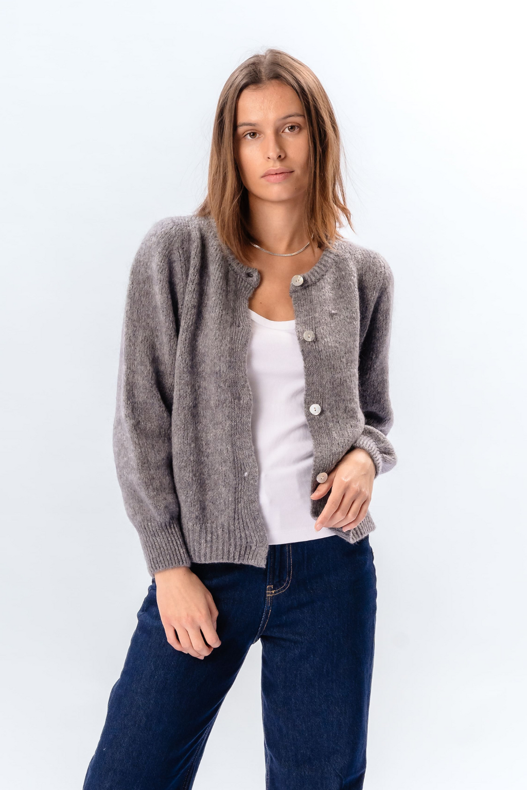 Anna Cardigan - Dark Grey