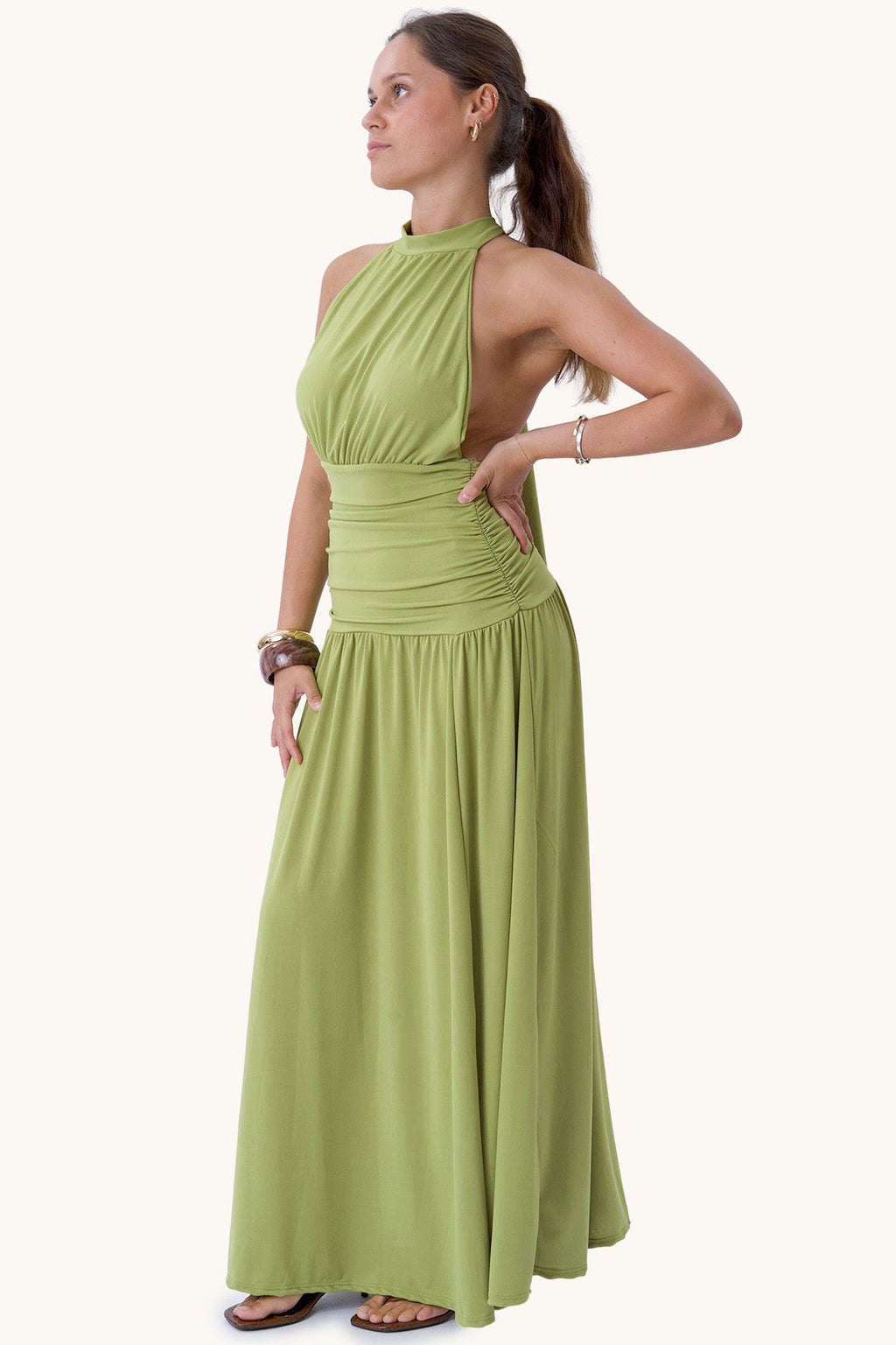 Olivia Dress - Green