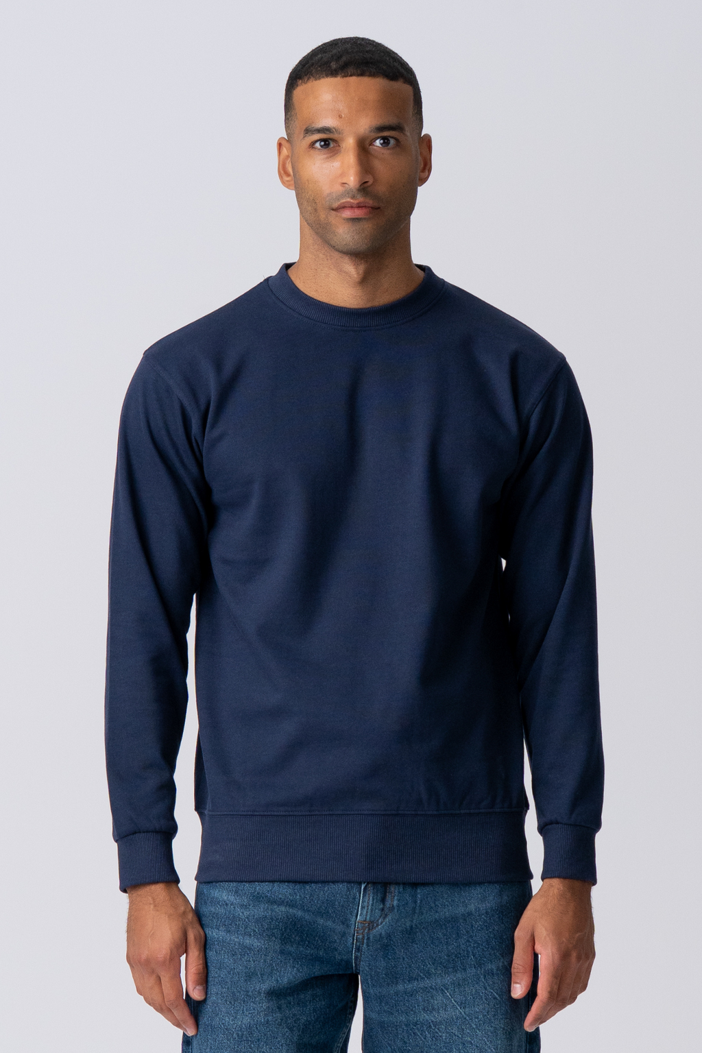 Essential Crewneck - Navy