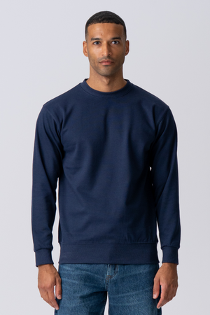 Essential Crewneck - Navy