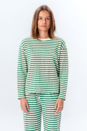 Stripped Shirt - Green