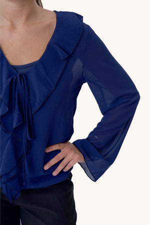 Alba Blouse - Marine