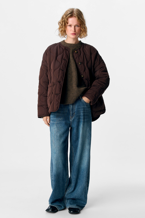 Allie gewatteerde jas - Java