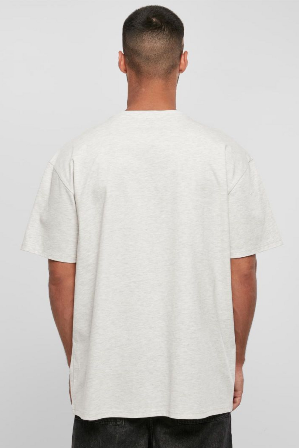 Zwaar Oversized T -shirt - lichtgrijs
