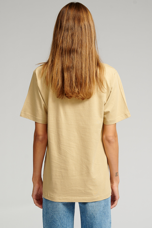 Oversized t -shirt - beige