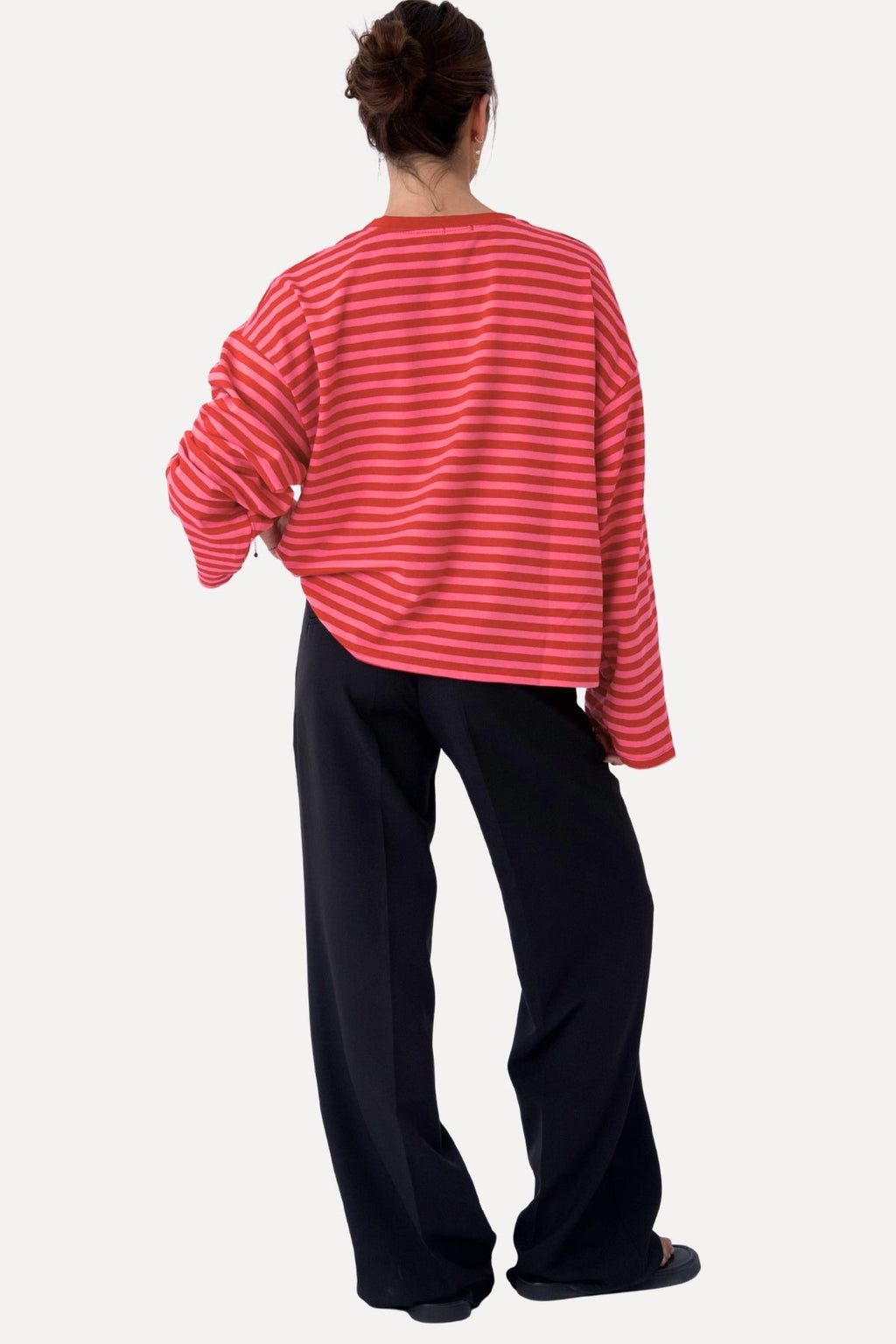 Cleo Blouse - Rood/Roze
