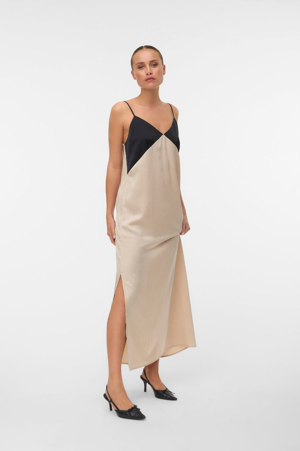 Joy Singlet-enkeljurk - Zwart cementcontrast