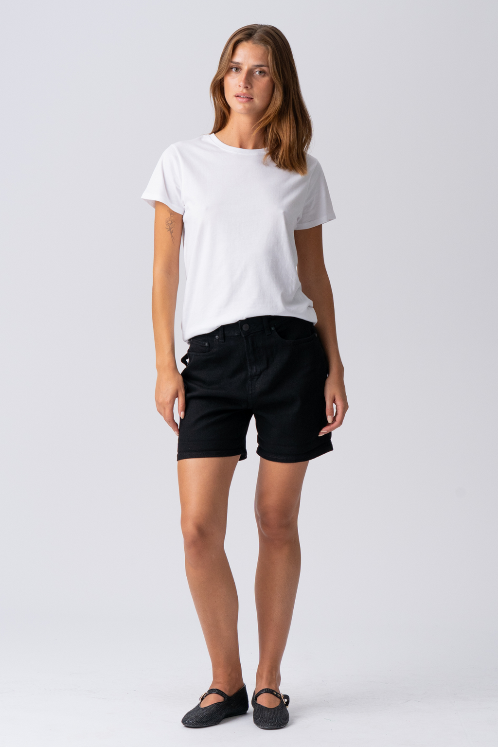 The Original Performance Denim Shorts - Black Denim