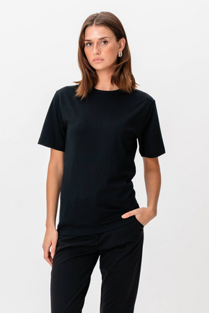 Oversized t -shirt - zwart