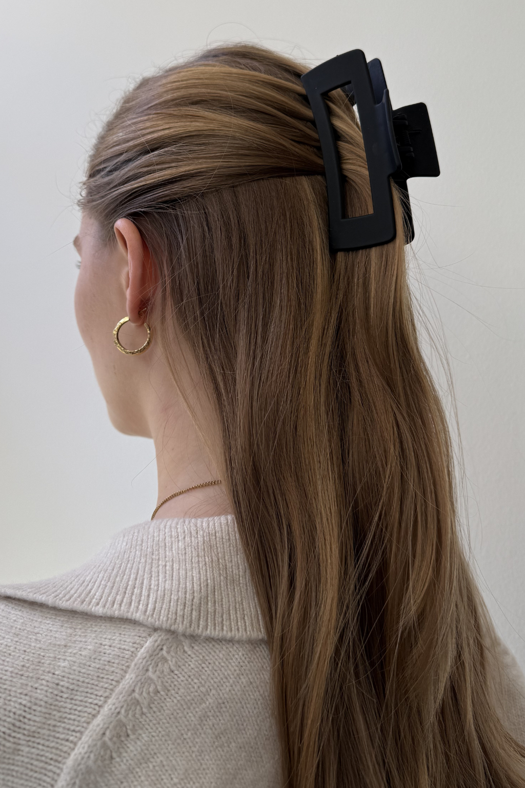 Lina Hair Clip - Zwart