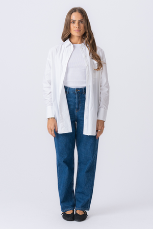 Oversized shirt - wit