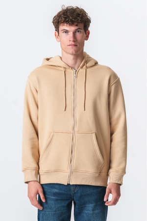 Ontspannen ritssluiting - beige