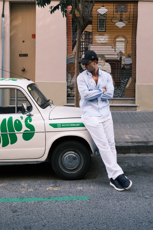 The Original Performance Oxford Shirt - Light Blue/White