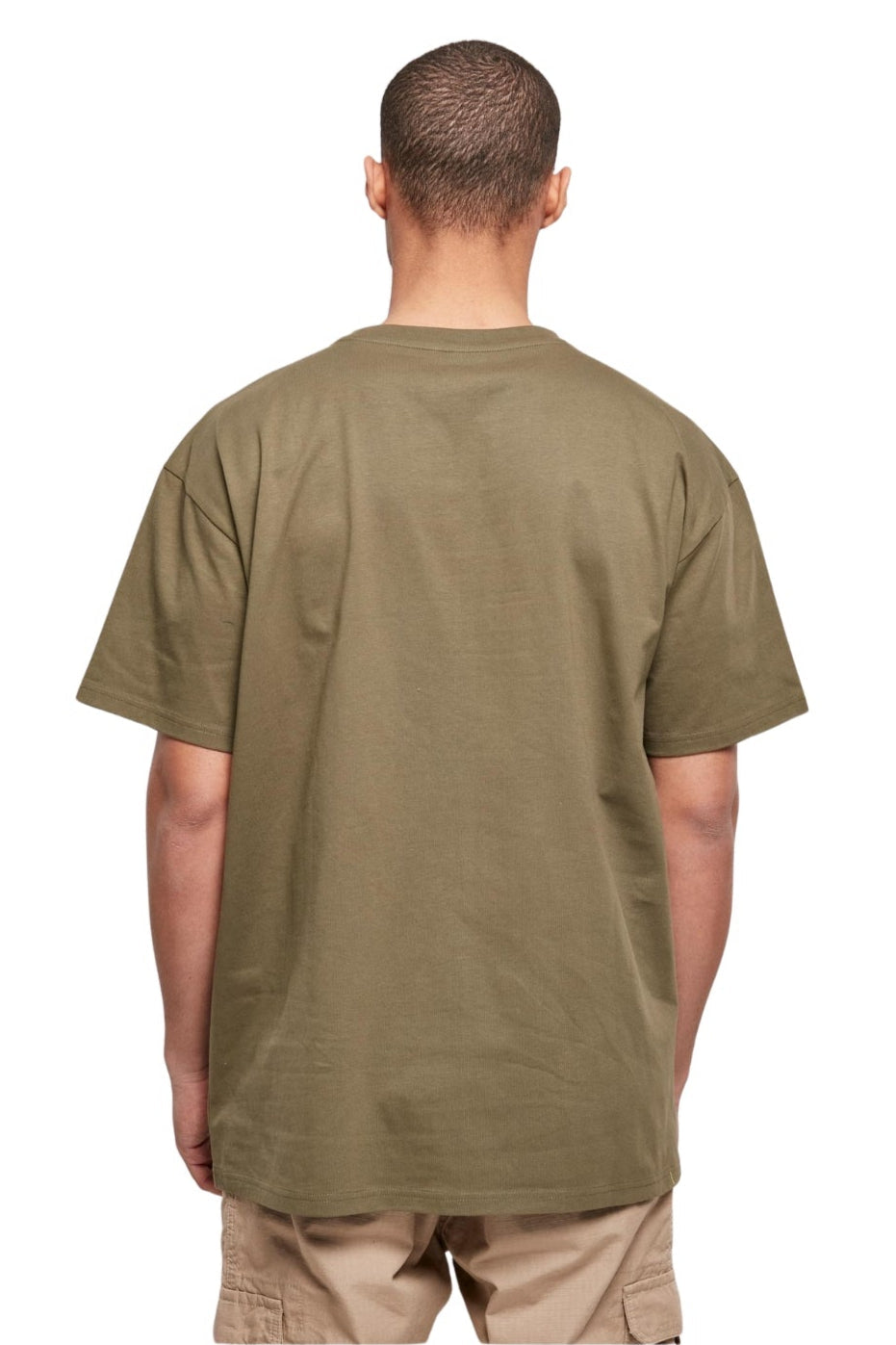 Zwaar Oversized T -shirt - Olive