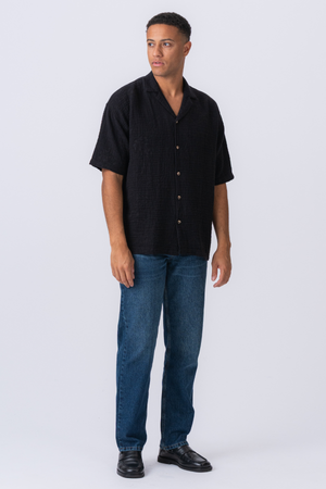 Shirt met korte mouwen - zwart