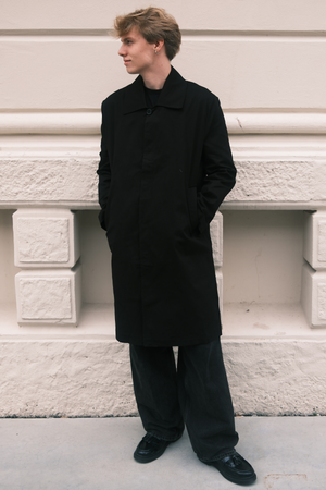 Philip trenchcoat - zwart