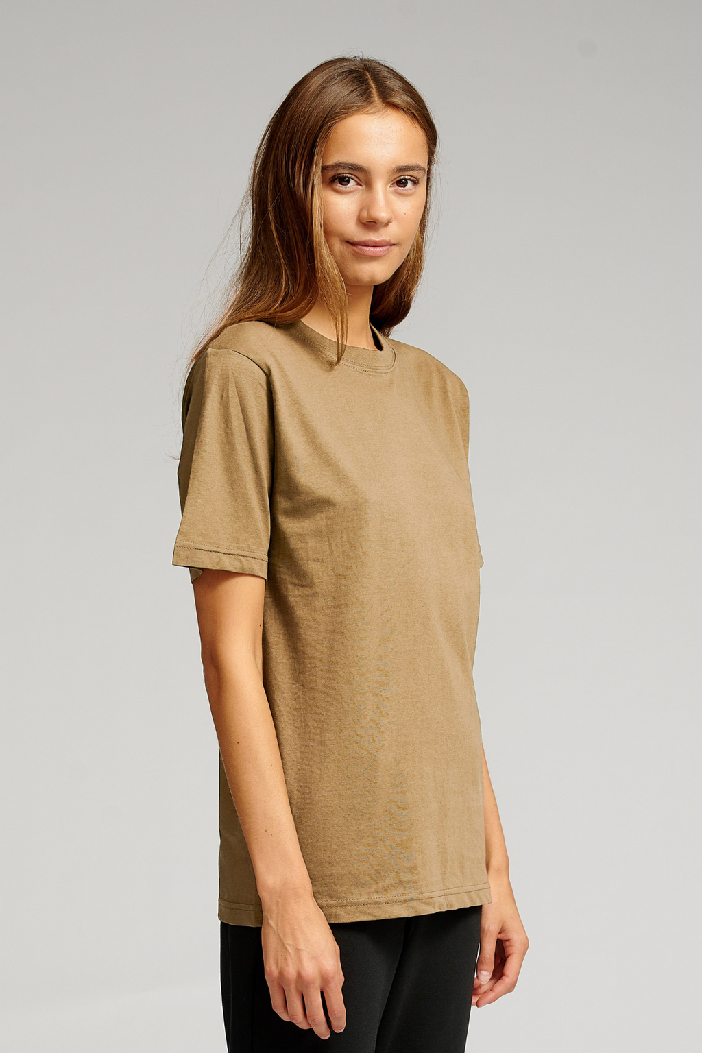 Oversized t -shirt - kaki