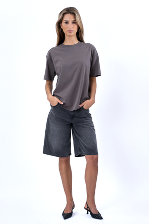 Zwaar Boxfit T-shirt - Donkergrijs
