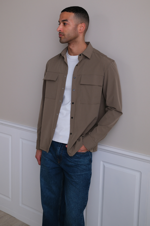 Silas Overshirt - Khaki