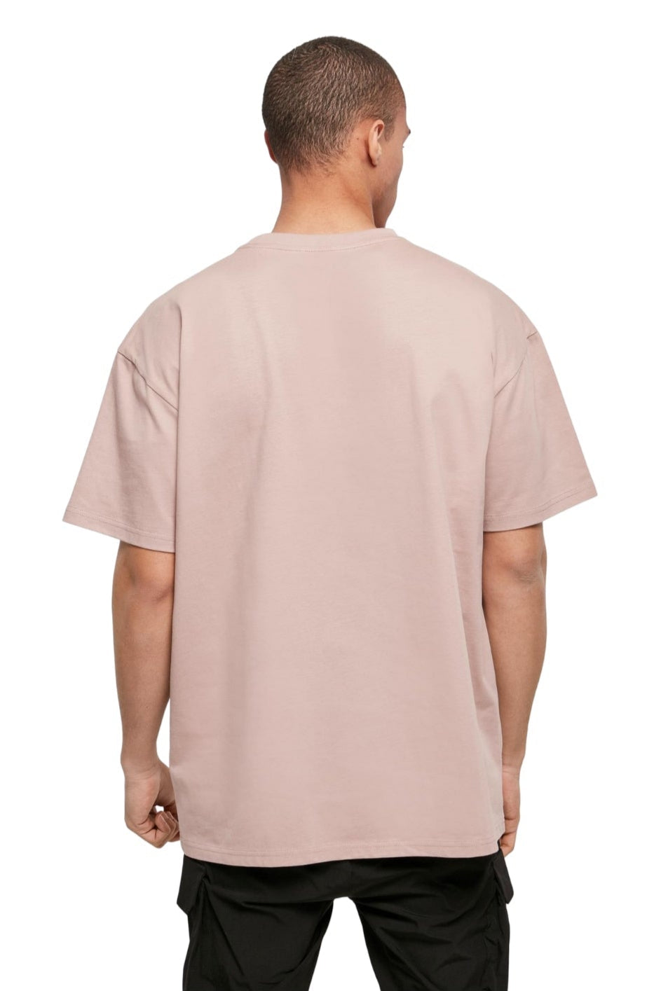 Zwaar Oversized T -shirt - schemering Rose