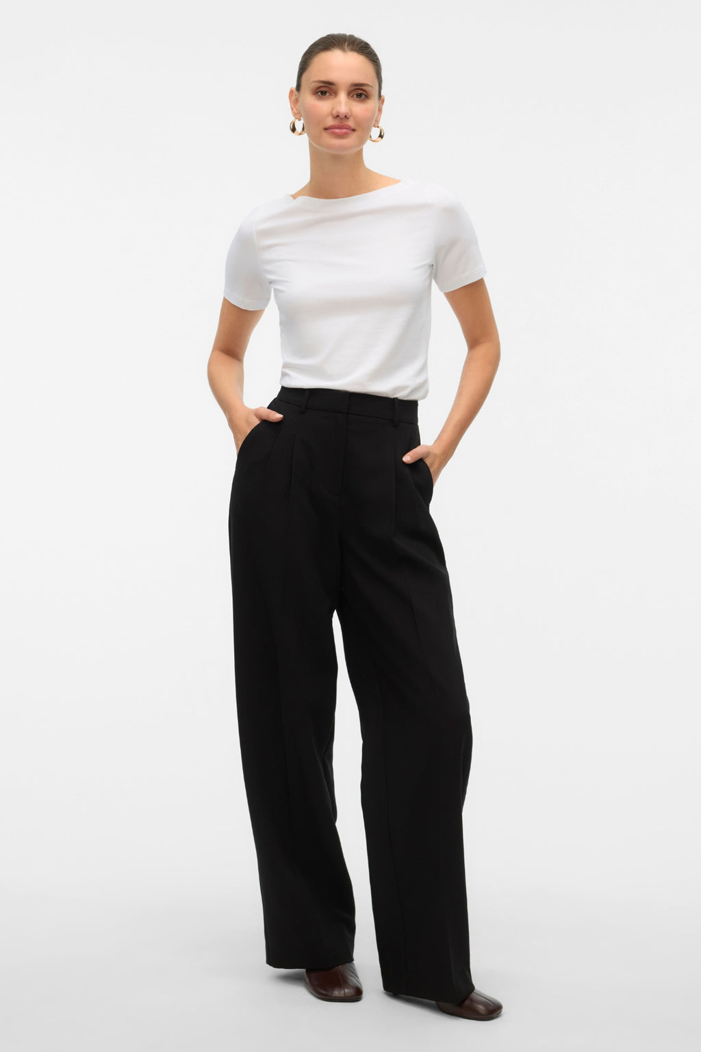 Panda Modal Topje - Helderwit