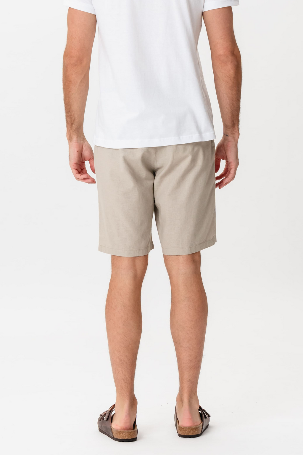 Linen Shorts - Sand