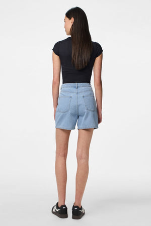 ABBI Shorts - Lichtblauwe denim