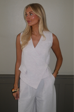 Melissa Vest - lichtgrijs