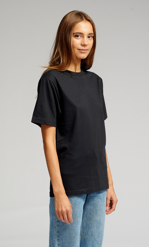 Oversized t -shirt - zwart