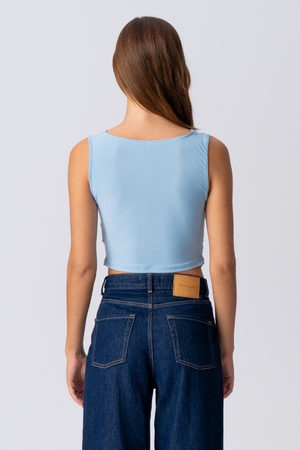 ELISA Waterfall Top - lichtblauw