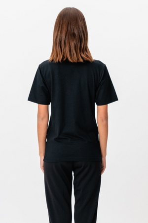 Oversized t -shirt - zwart