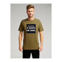 Biologisch Basic T -shirt - leger