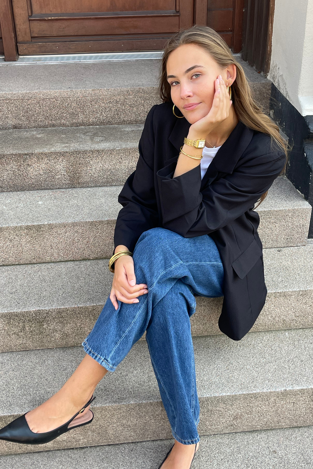 Oversized Blazer - Black