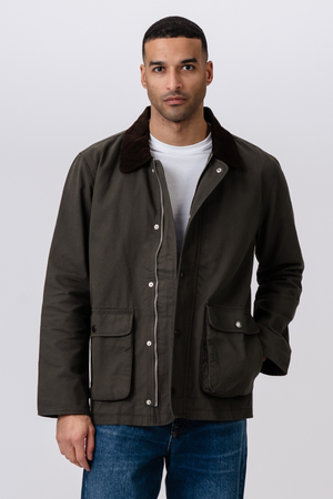 Twill Jacket - Dark Olive