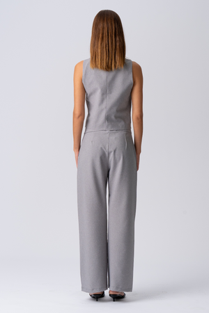 Natalie Vest en Pants (Zwart) - Pakketdeal